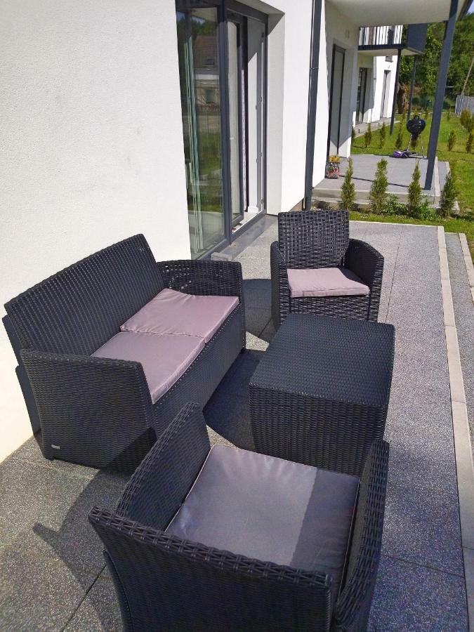 Appartamento Morski Zakatek Łukęcin Esterno foto